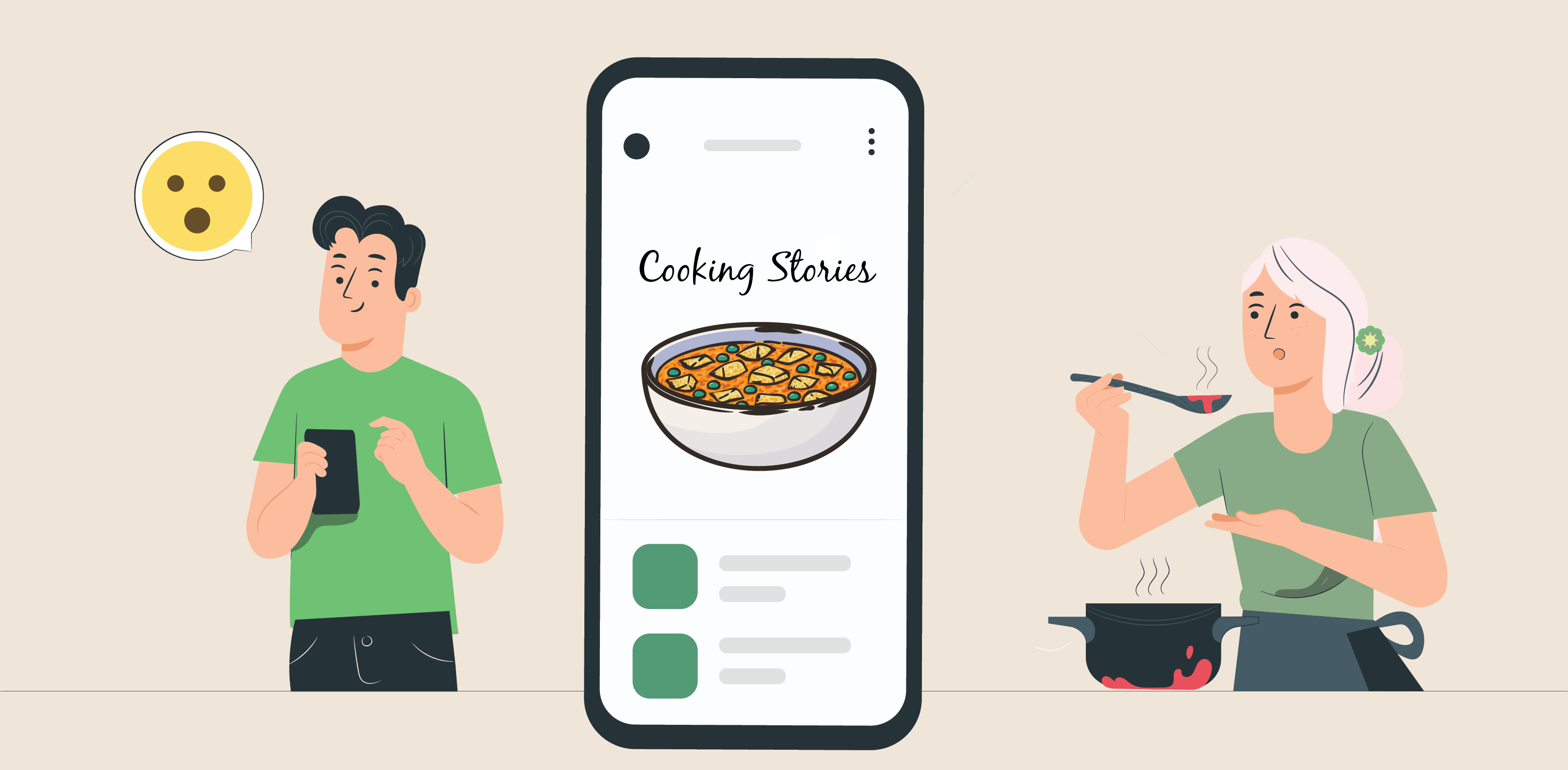 Seeking Family Member Pairs to Test a Cooking Experience-Sharing Mobile App!