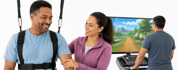 Steps Toward Recovery: Walk in Virtual Reality for Stroke and TBI Therapy 